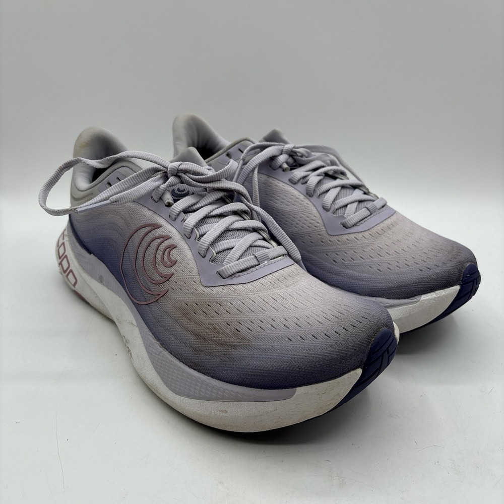 Topo Athletic Aura Sneakers Women's 9.5 Purple /Lilac Running Shoes 5MM Drop